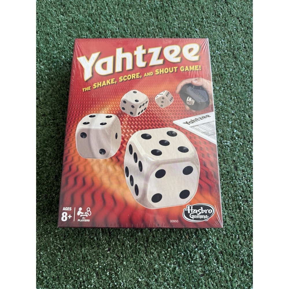 Yahtzee Board Game - Classic Dice Game For Family - NEW